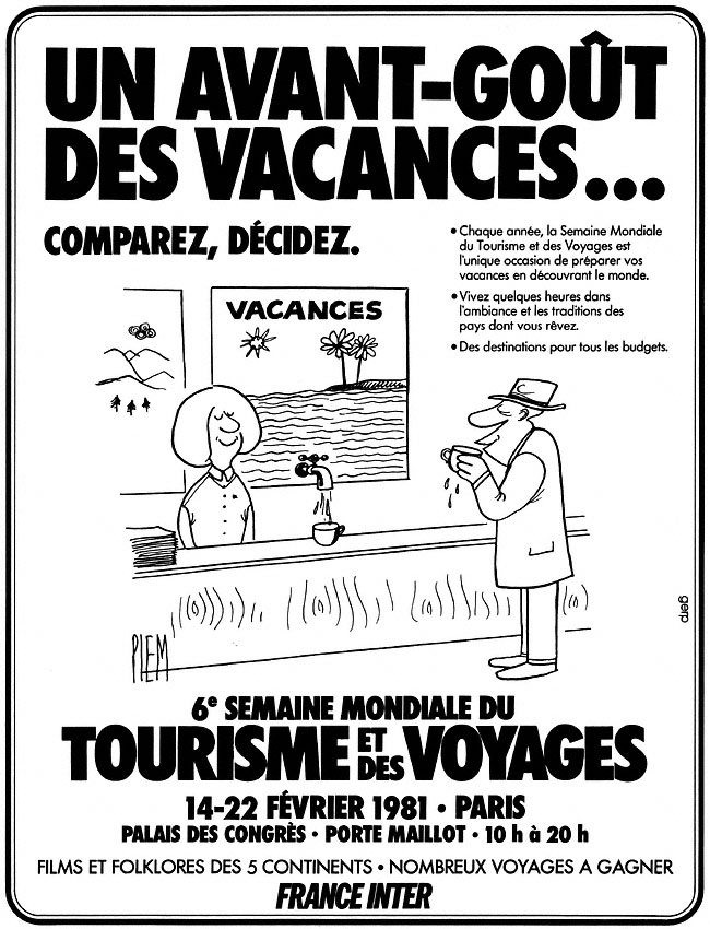 Advert Foires Salons 1981