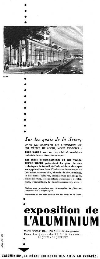 Advert Foires Salons 1954