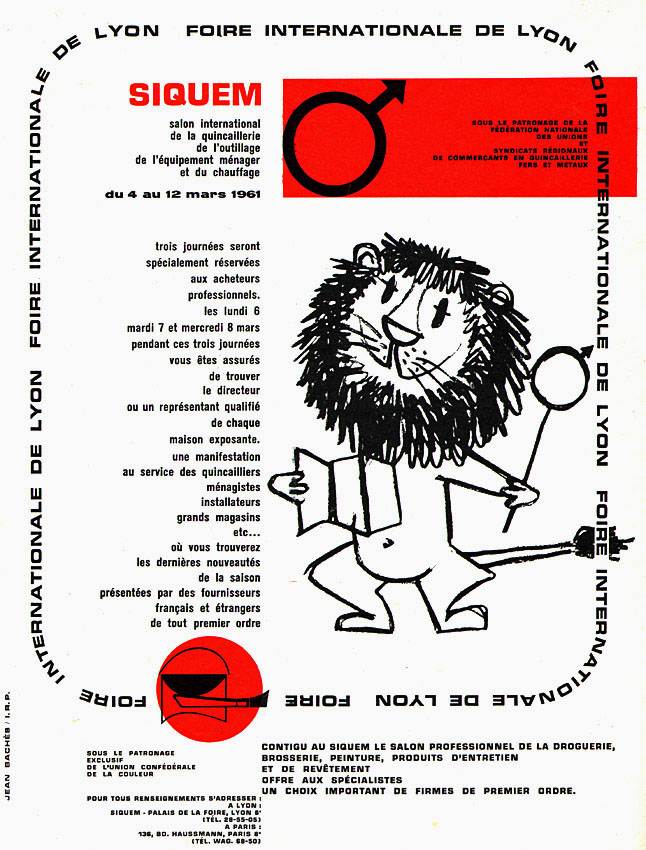 Advert Foires Salons 1961