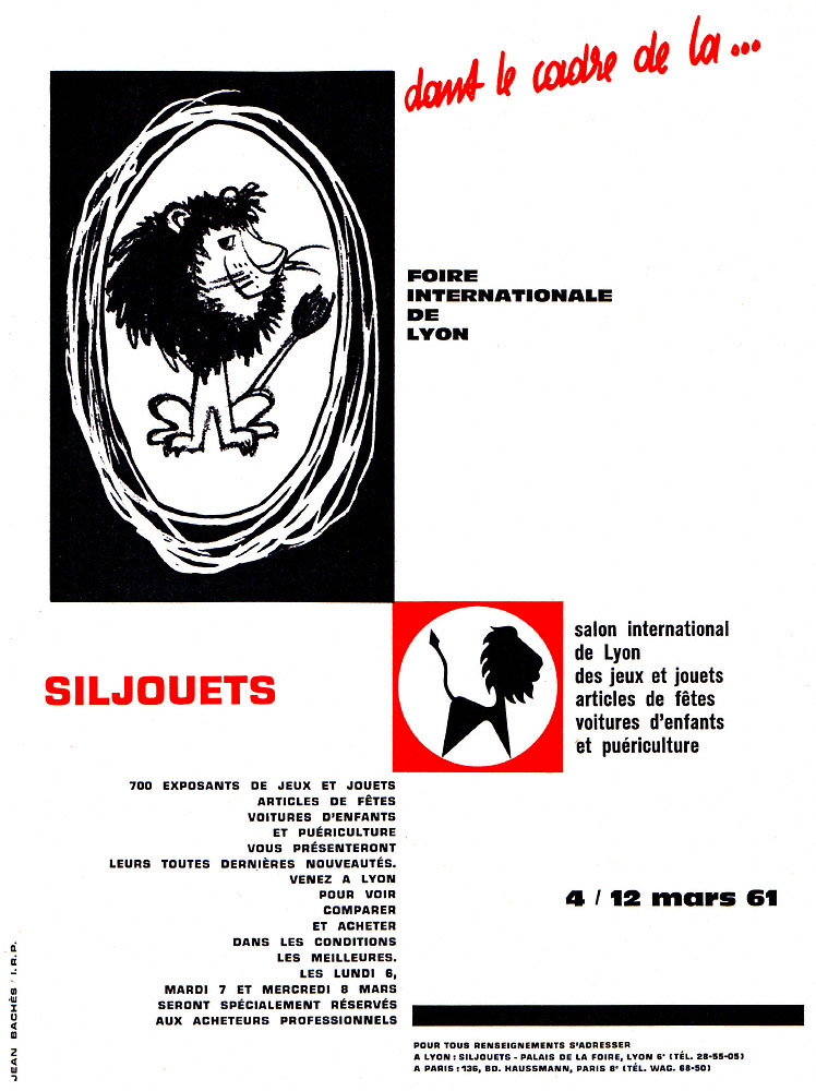 Advert Foires Salons 1961