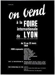 Advert Foires Salons 1964