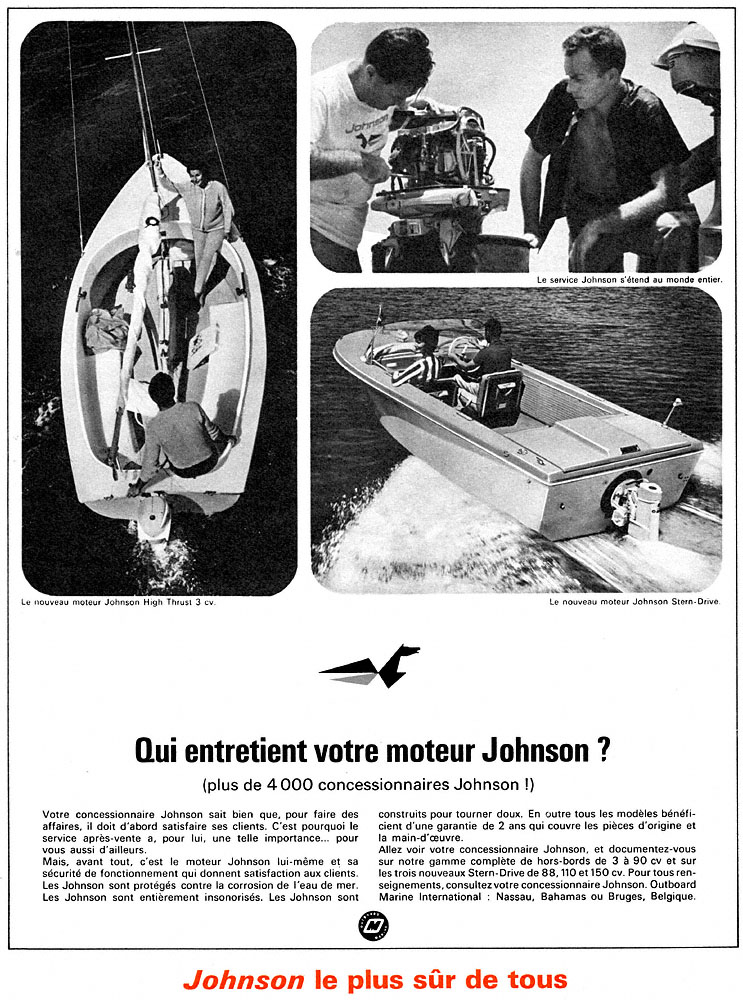 Advert Johnson 1964