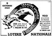 BrandLoterie Nationale 1949