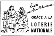 BrandLoterie Nationale 1950