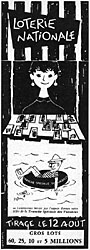 BrandLoterie Nationale 1959