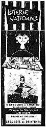 BrandLoterie Nationale 1960