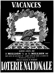 BrandLoterie Nationale 1961