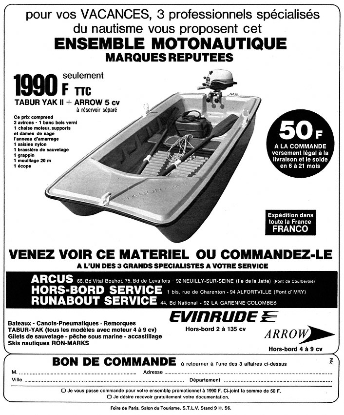 Advert Zzdivers_LOI5 1973
