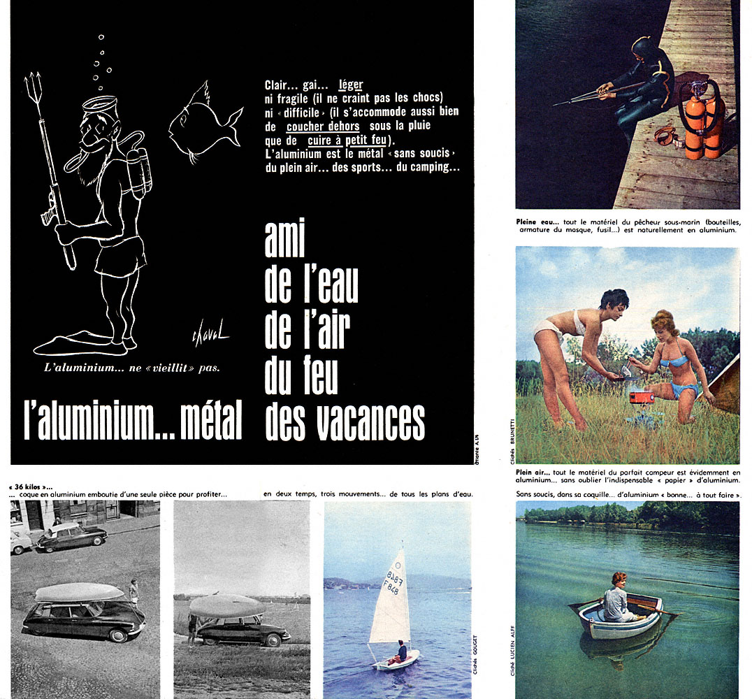 Advert Aluminium Franais 1960