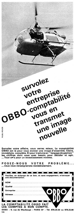 Advert Obbo 1967