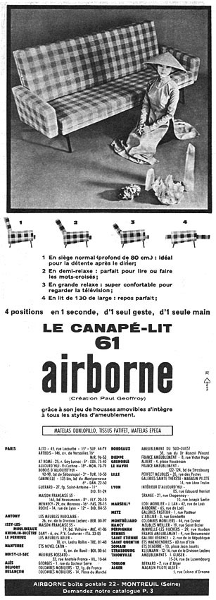 Advert Airborne 1961