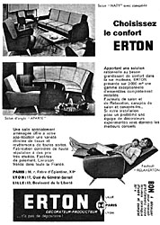 Advert Erton 1960