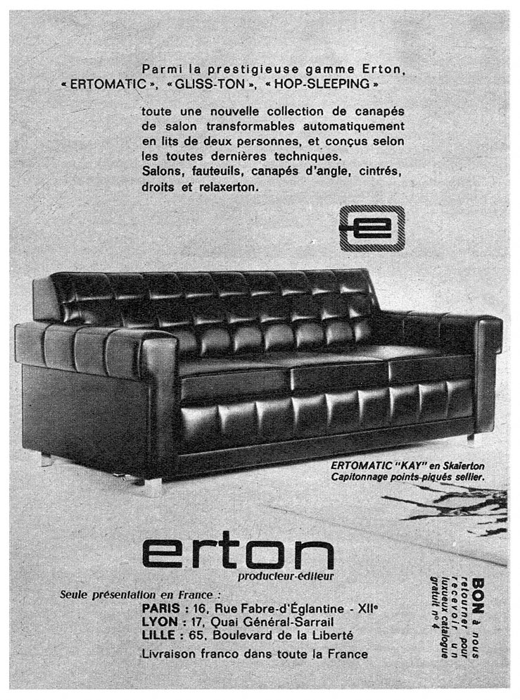 Advert Erton 1962
