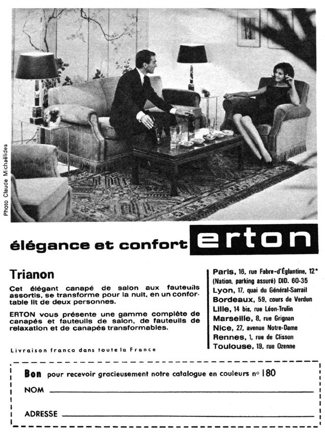 Advert Erton 1964