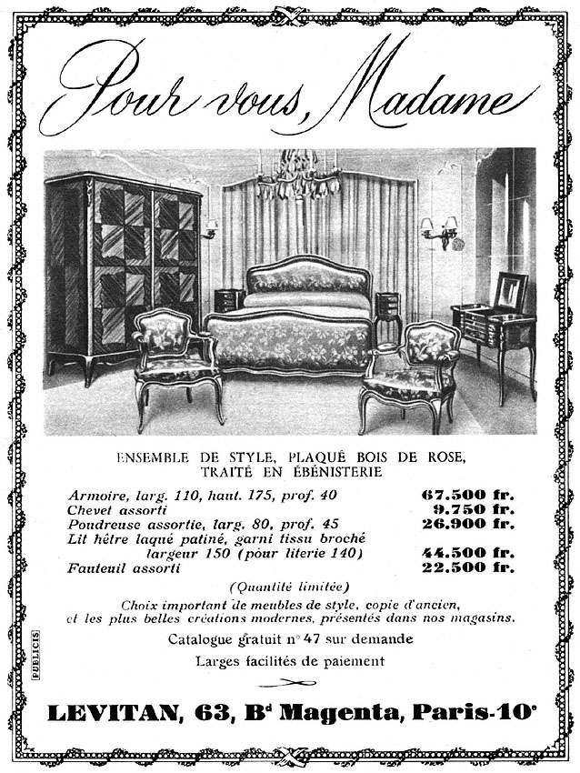 Advert Levitan 1952