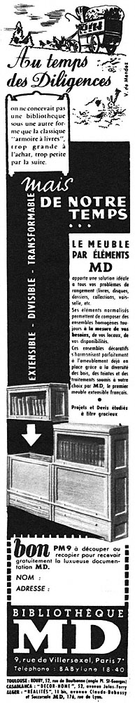 Advert Md 1954