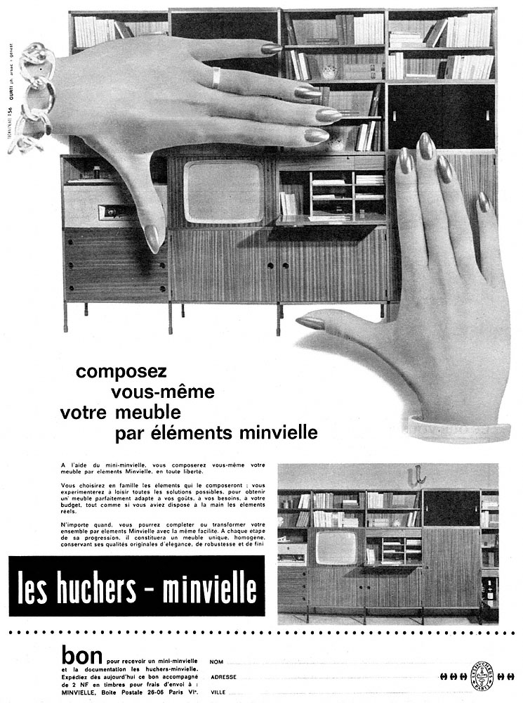 Advert Minvielle 1962