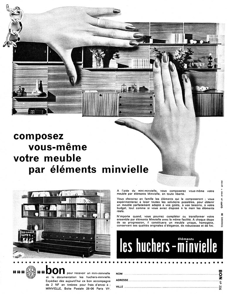 Advert Minvielle 1963