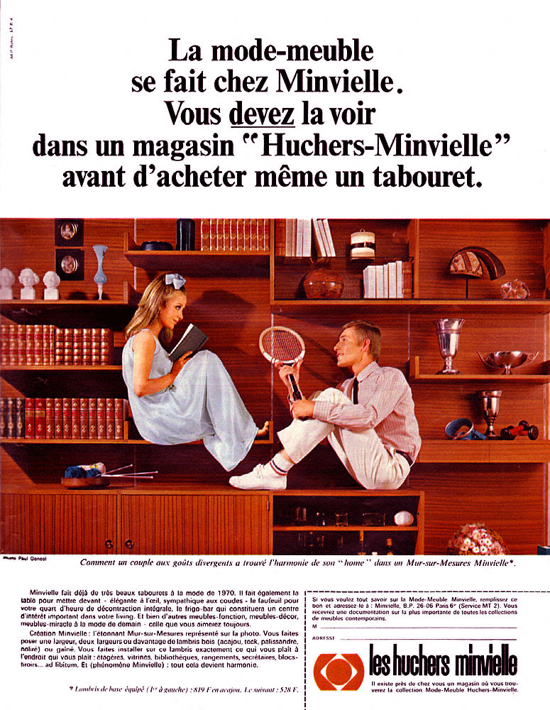 Advert Minvielle 1966