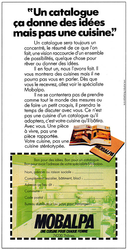 Advert Mobalpa 1979