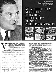 Advert Polyrey 1960