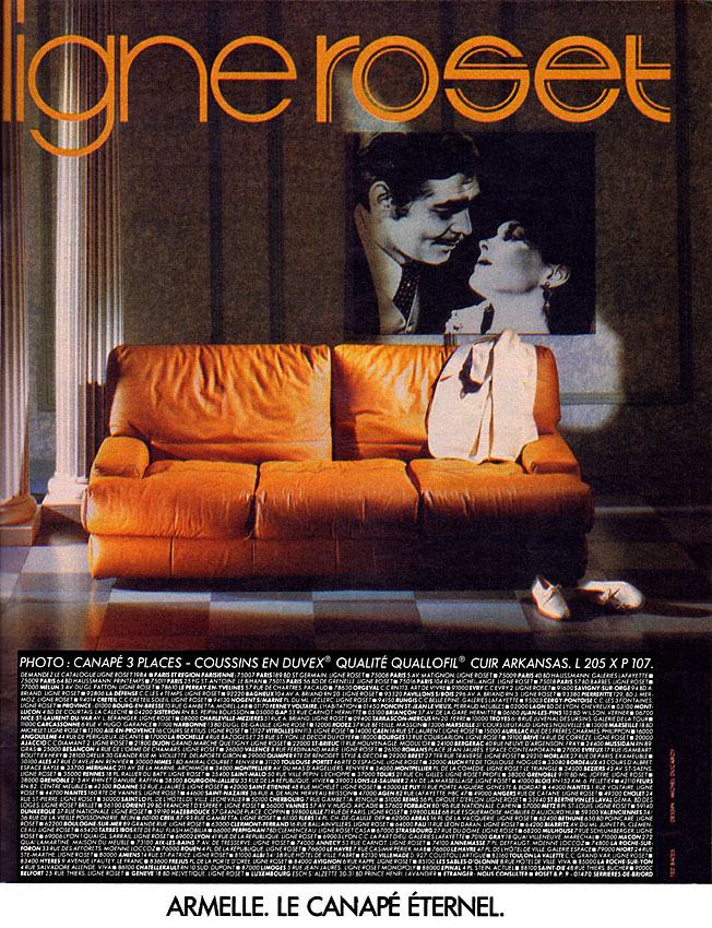 Advert Roset 1984