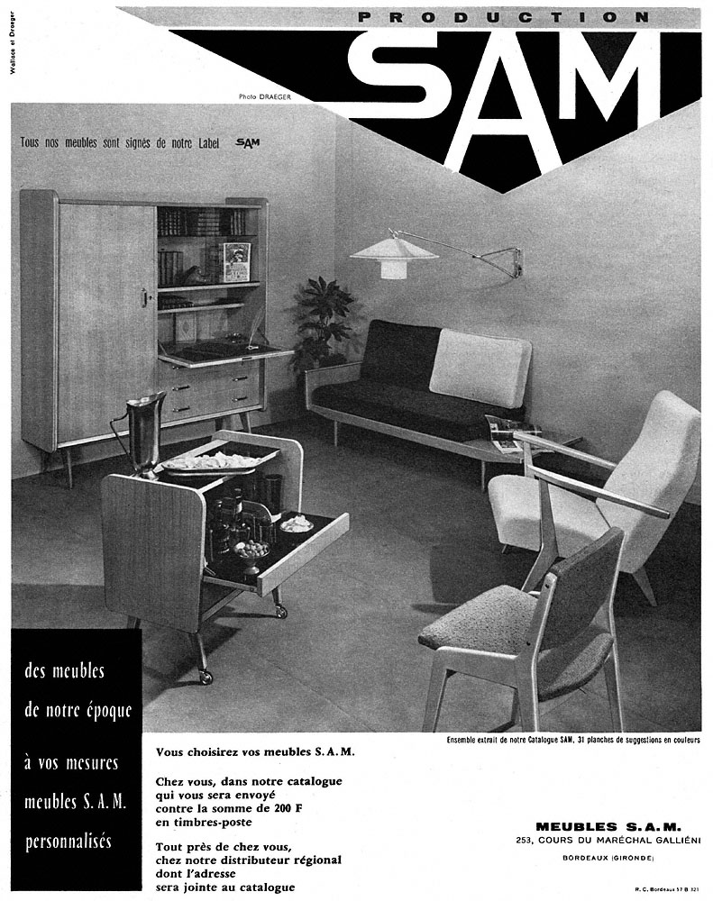 Advert Sam 1959