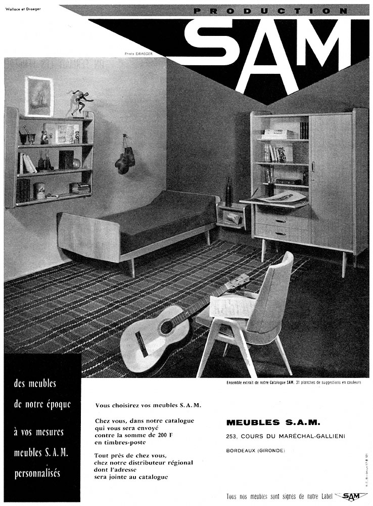 Advert Sam 1959