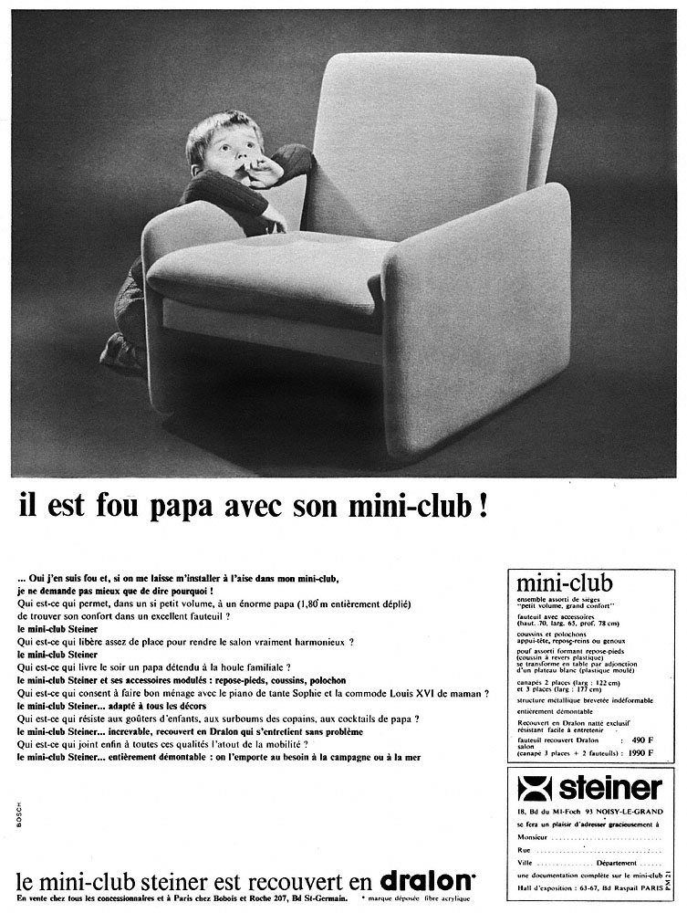 Advert Steiner 1967