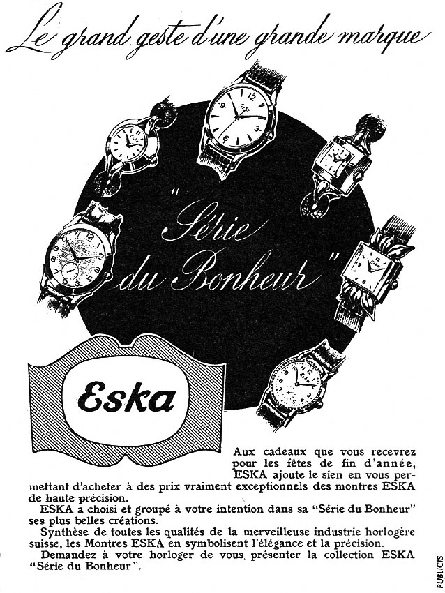 Advert Eska 1951