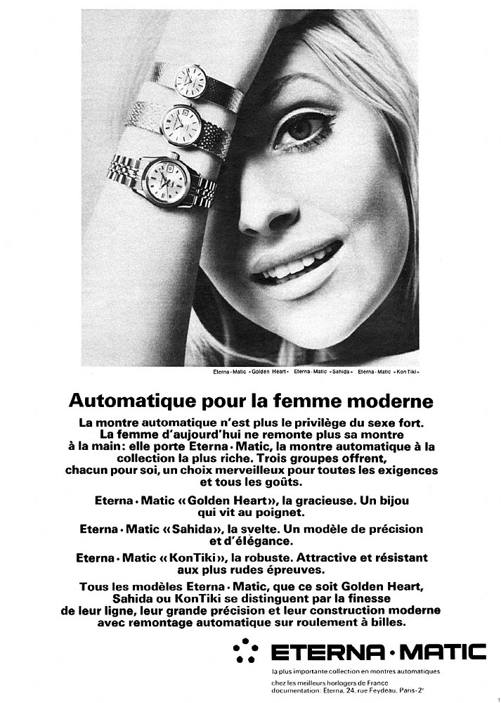 Advert Eterna 1968