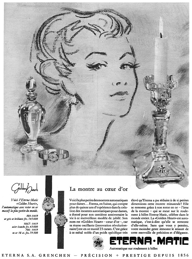 Advert Eterna 1956
