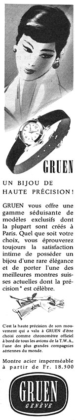 Advert Gruen 1956