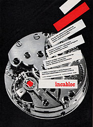 Advert Incabloc 1958