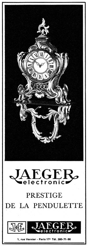 Advert Jaeger 1968