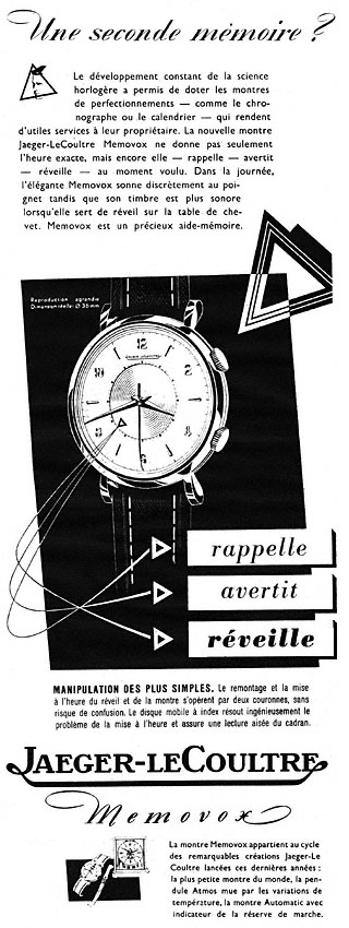 Advert Jaeger 1953