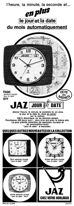 Advert Jaz 1969