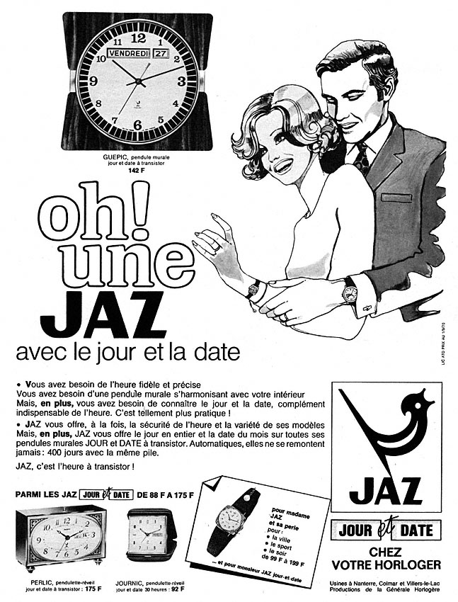 Advert Jaz 1970