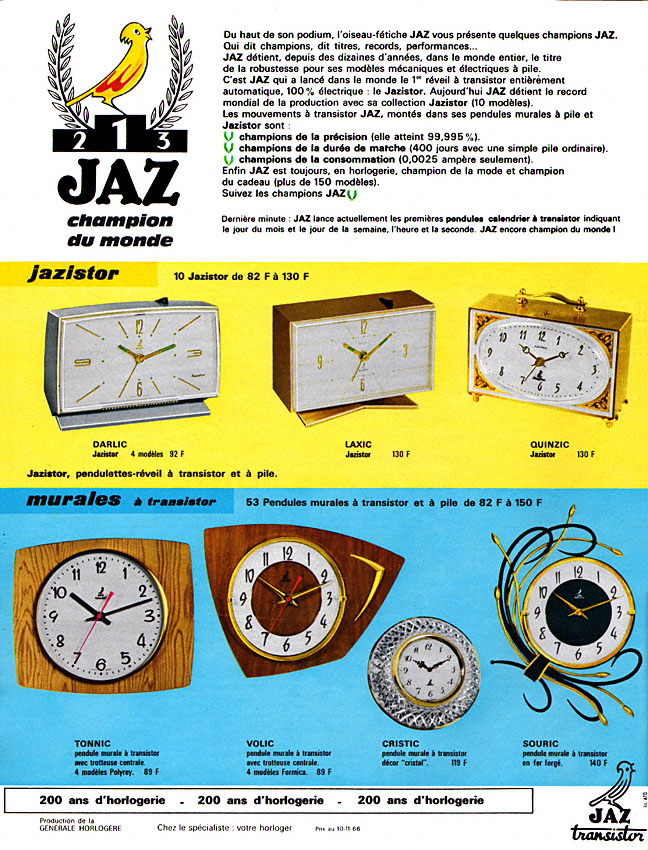 Advert Jaz 1966