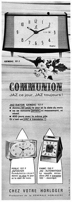 Advert Jaz 1968