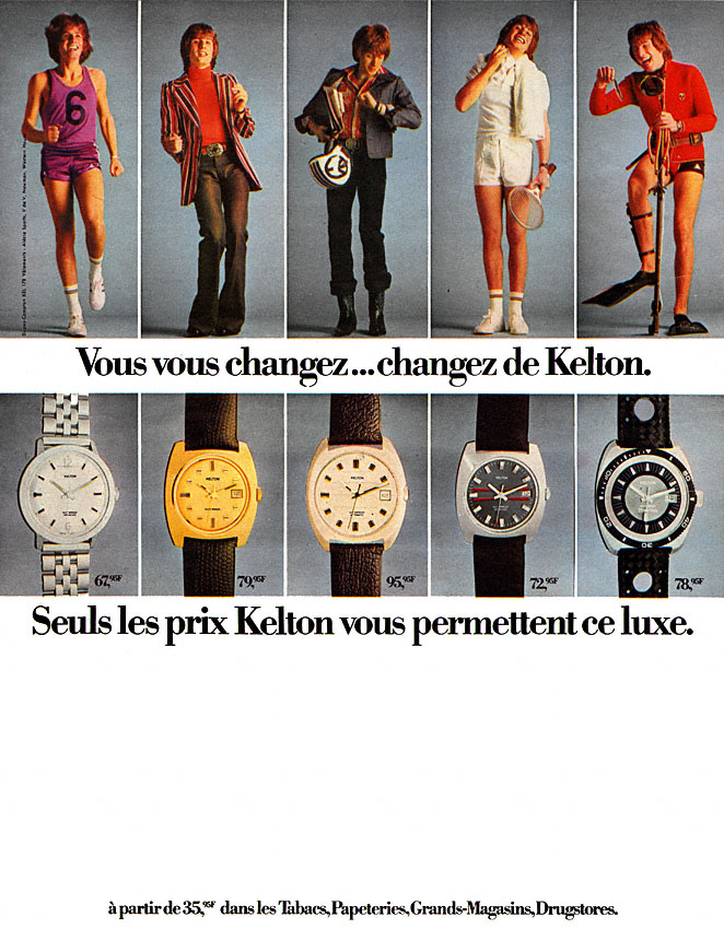 Advert Kelton 1972