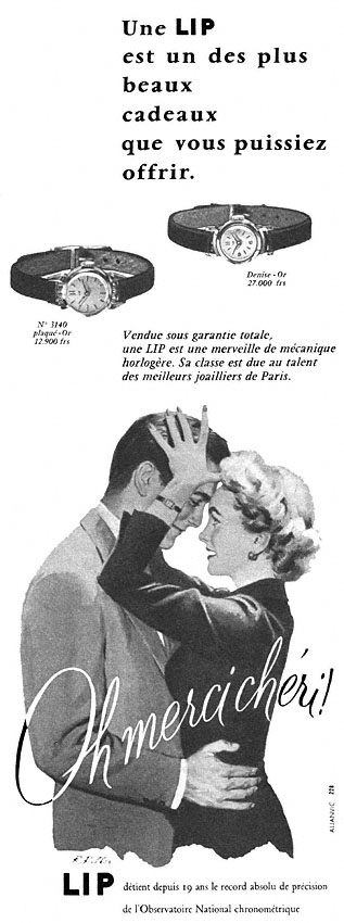 Advert Lip 1955