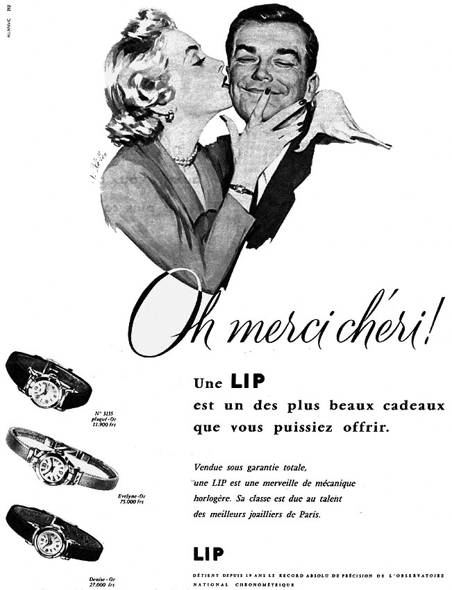 Advert Lip 1955