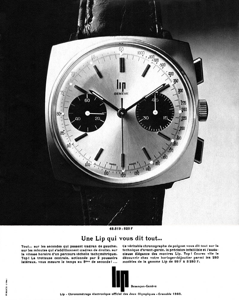 Advert Lip 1968