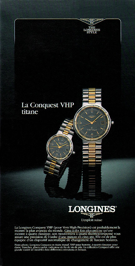 Advert Longines 1988