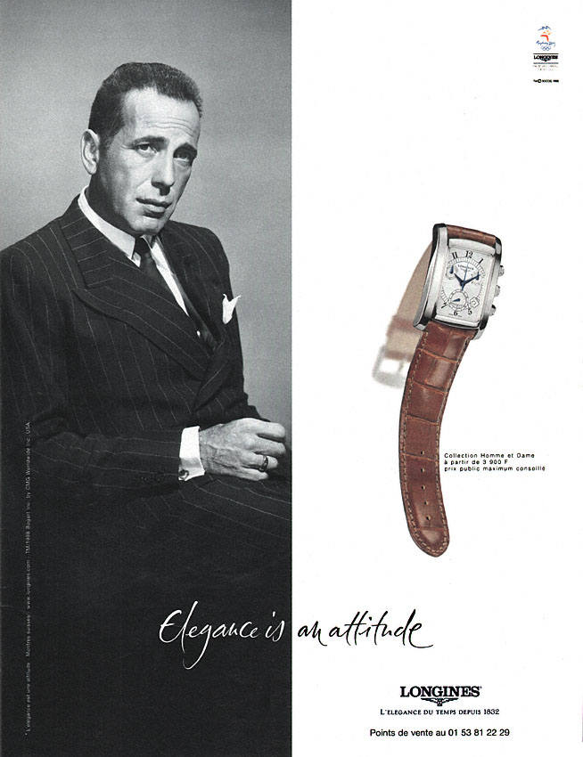 Advert Longines 1999