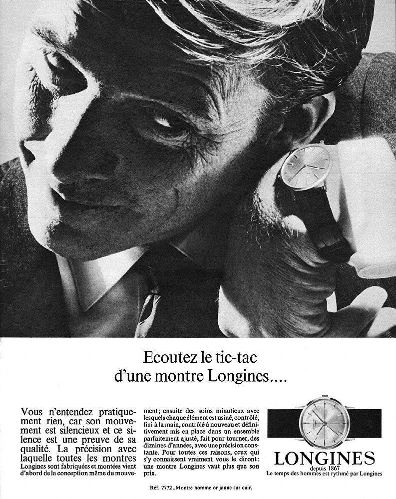 Advert Longines 1966