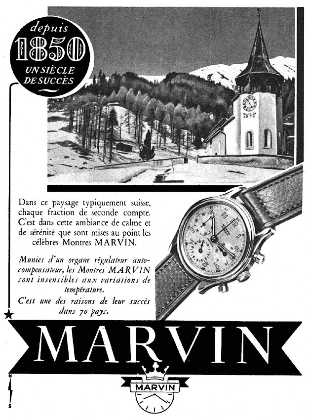 Advert Marvin 1951