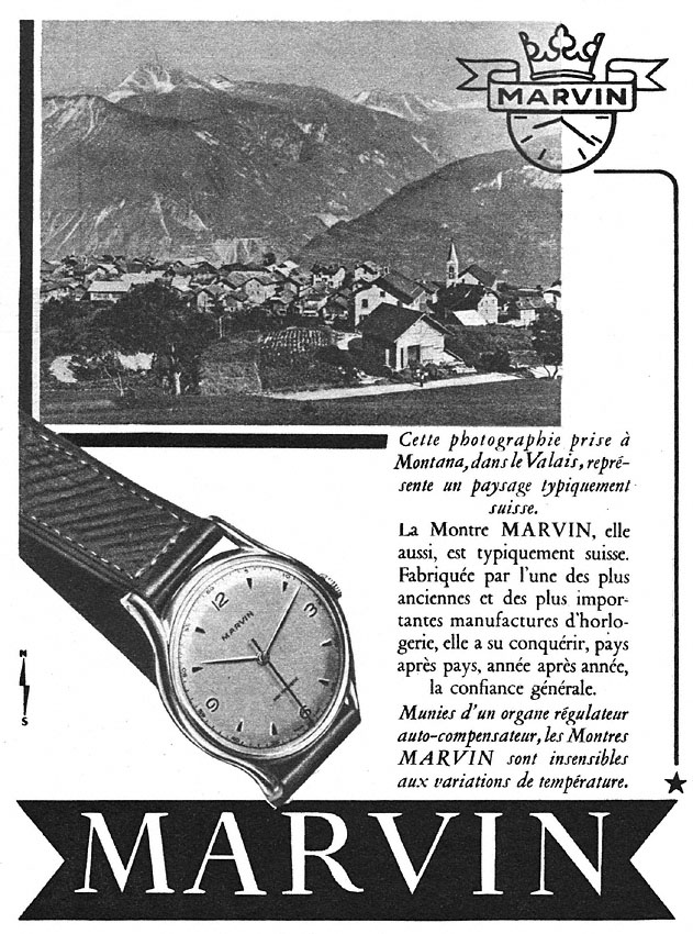 Advert Marvin 1951