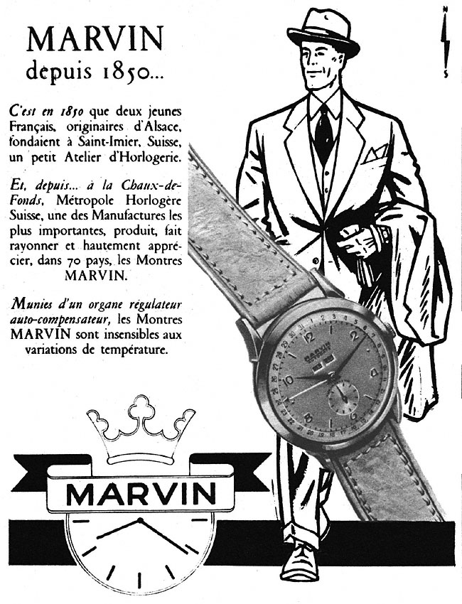 Advert Marvin 1950